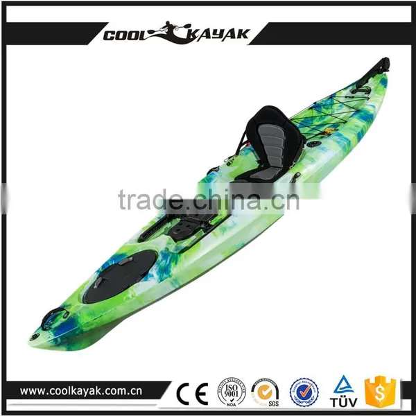 China New Plastic Fishing Kayak With Rudder photo-5