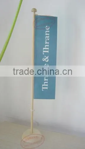 High Quality Flag for Table Top Flags Desk Flag With Metal Pole and Base photo-2