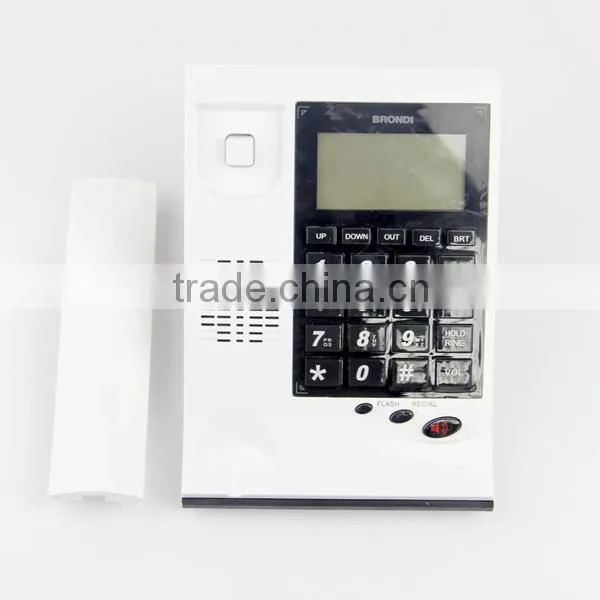 New Arrival Thin White Color Telephone Set With a Stand photo-3