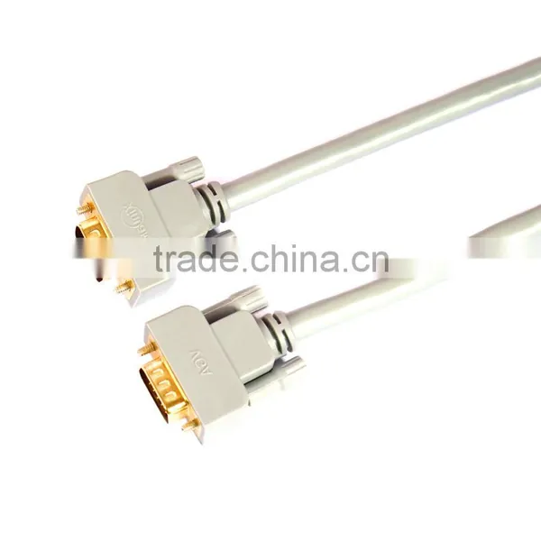 Xinya Hot Selling Customized Length VGA Adaptor Monitor M/M Male To Male Audio Video Cable photo-4