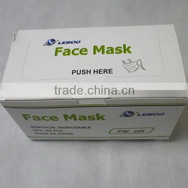 Face Mask With Earloops With Ties photo-5