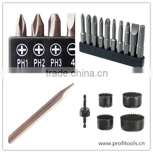 100pcs Profi Accessories Case Wood Flat Drill Bit Set photo-3