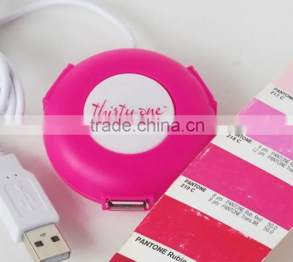 4 Port Usb Hub And Cup Warmer Button Shape USB Hub photo-5