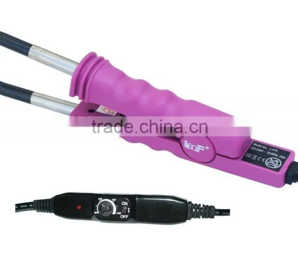 Nail Human Hair Extension, Hair Connector, Extension Melting Iron photo-3