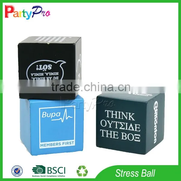 Partypro China Supplier Novelty Plastic Dice Shape Stress Toy photo-2