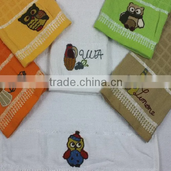 Promotional Items China Cotton Terry Applique Kitchen Towels photo-2