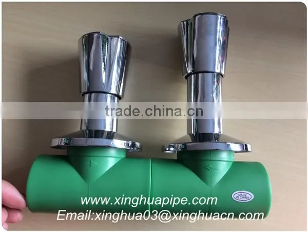 CHINA FACTORY PPR SUPER VALVE PPR CONCEALED STOP VALVE photo-3