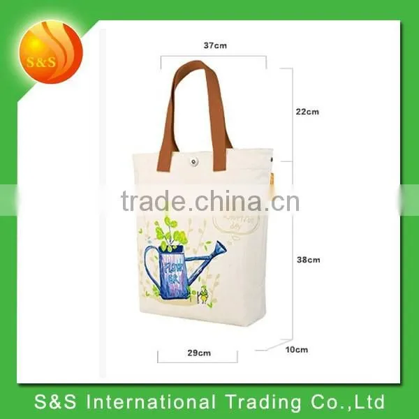2015 New Design Hot Sale Canvas Fashion Lady Handbag photo-4