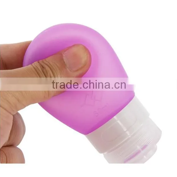Silicone Travel Lotion Bottle Cosmetics Set photo-2