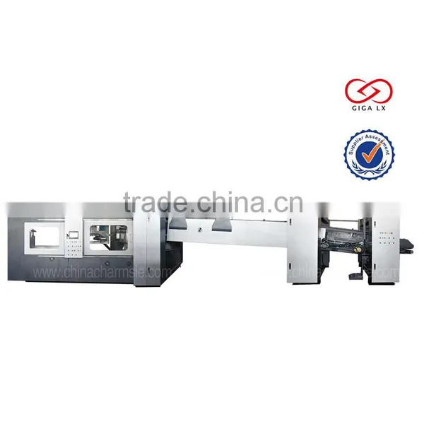 GIGA LX608CN Automatic Folder Gluer Machine Online With Flexo Carton Box Machinery photo-5