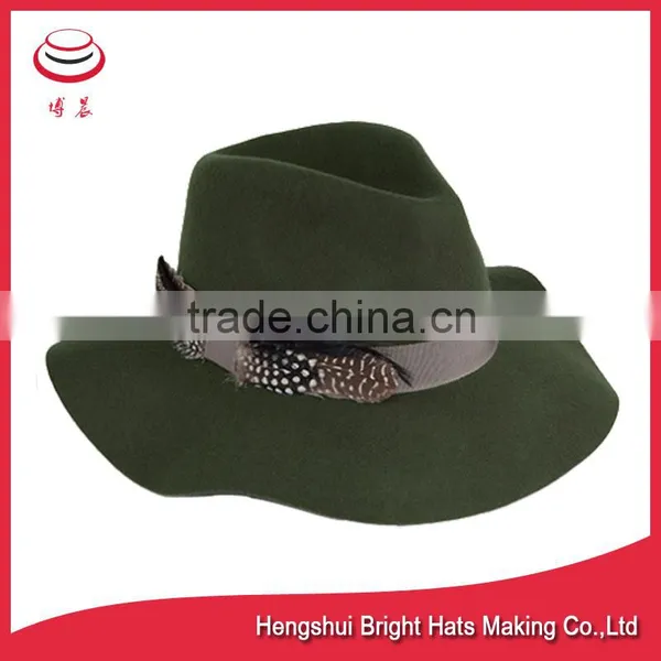 2016 New Style Wool Felt Fedora Hat For Ladies photo-2