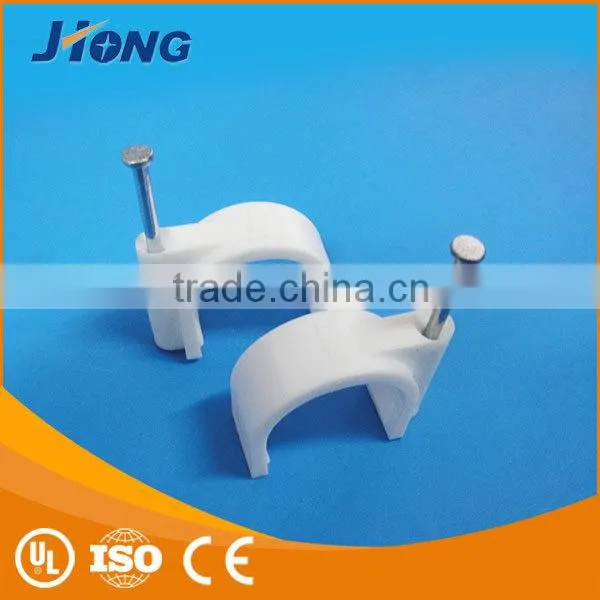 High Quality Electrical Wire Circle Nail Cable Clip Size 5.3*4mm photo-2