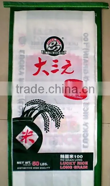 PP Woven Bag With Bopp Film Laminated