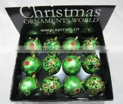 2016 Plastic Christmas Ball Decoration With Hand Painted photo-6