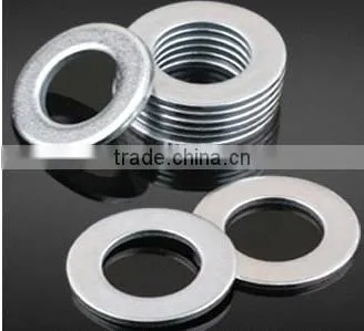 Hardened Metal Plain Washer, High Quality DIN125 Carbon Steel Flat Washers,ASTM F436 photo-2