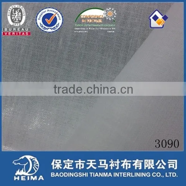 Cotton Fusible Interlining for Shirt&collar photo-3