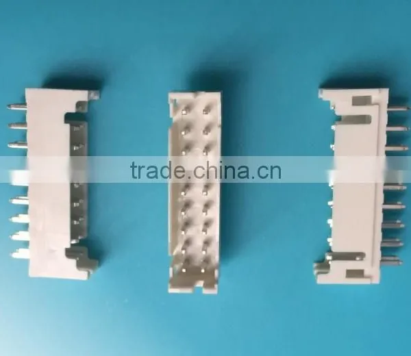 Pitch:2.00mm Wafer Dual Row 180 Angle Dip Type 6 Pin Connector