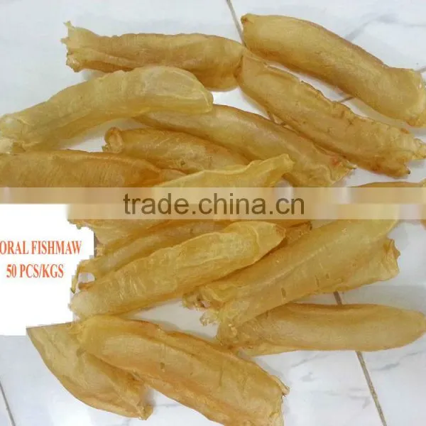 Dry Koral Fish Maw 50 Pcs