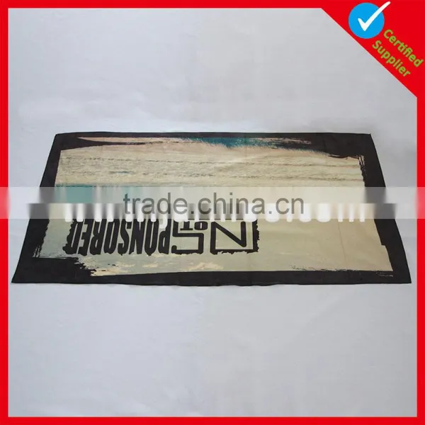 Promotion Discharge Printing Plain Dyed Towels Wholesale photo-4