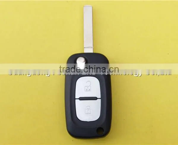 Flip Remote Key Shell for RENAULT Clio Megane Kangoo Modus 2 Button Fob Case photo-2