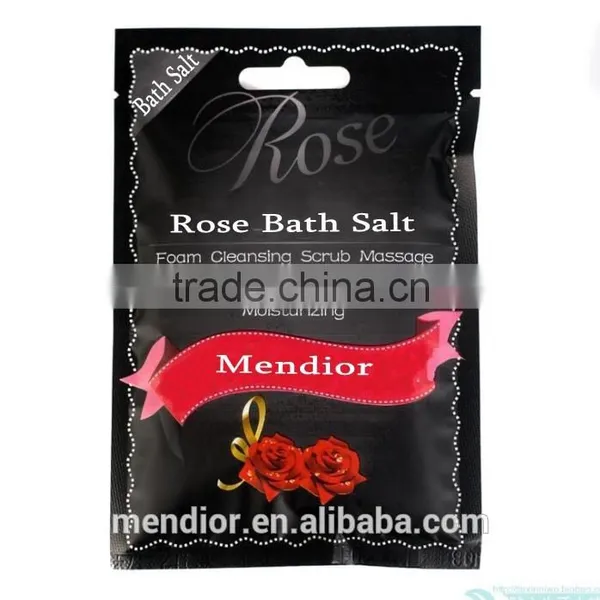 Organic Rose Bath Salt Spa With Rose Petals & Essential Oils Bath Salt Packaging Custom Brand