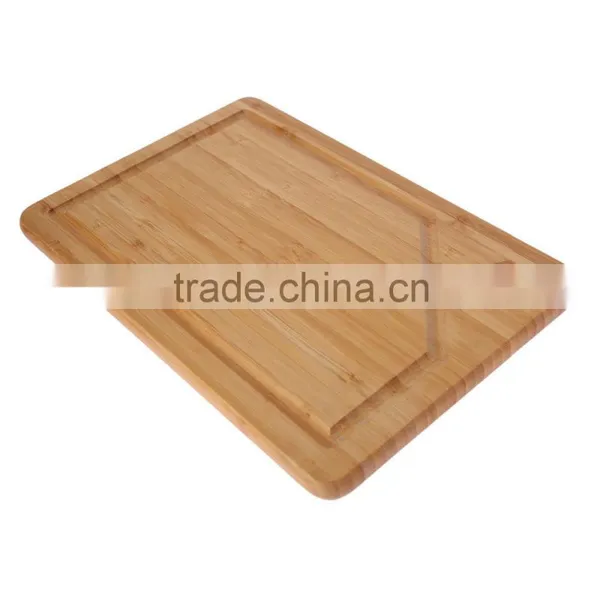 Extra Large Bamboo Cutting Board Thick Strong Bamboo Wood Cutting Board With Drip Groove With Handle photo-5