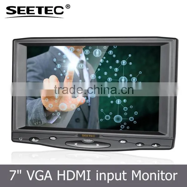 Portable and Small 7 Inch Screen Touch Panel Driver Fatigue Monitor System for Car Kits