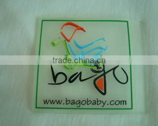 Trasnparent Rubber Label photo-5