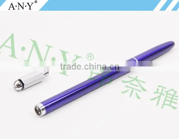 ANY Metal Handle Permanent Makeup Eyebrow Embroidery Manual Tattoo Eyebrow Pen photo-3