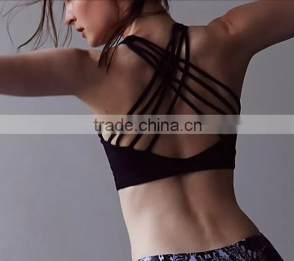 Quality Wholesale Sports Bra, Best Selling New Design Woman Padded Sports Bra photo-6