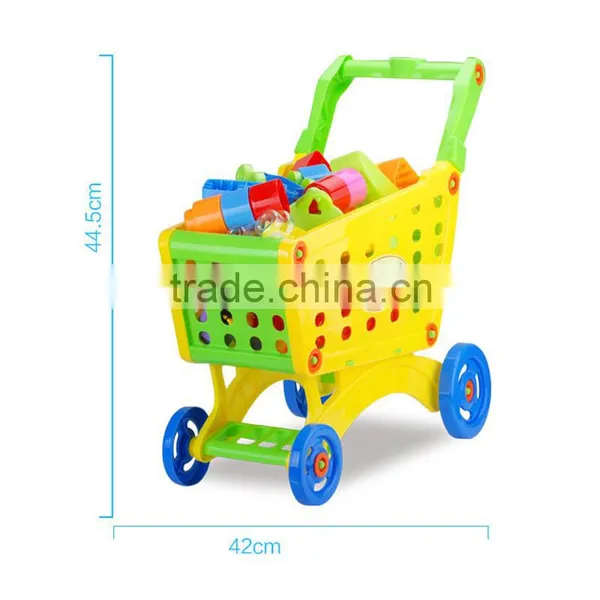 108PCS Creative Building Blocks Cart Toys Plastic Kids Blocks Toys photo-4