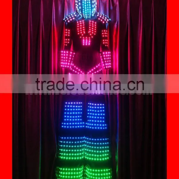Programmable Stilt Walker Lights LED Robot Costume photo-3