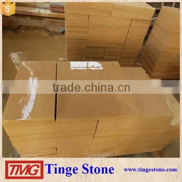 Chinese Yellow Sandstone Wall Tiles For Decoration photo-4