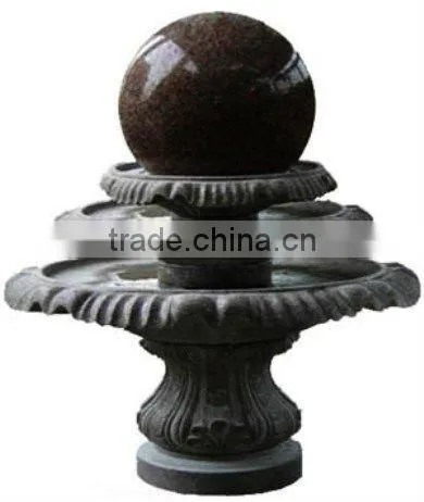 Stone fountain ball rolling DSF-DP031