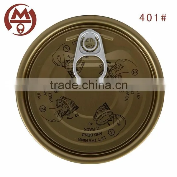 401# Gold Expoxy Tin Can Cover for Tomato Paste