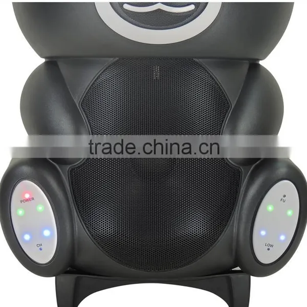 Beautiful Design Plastic Portable Speakers With Light and RC photo-5