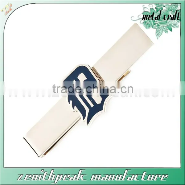 China Supplier Hot Sale OEM ODM Free Sample Custom Logo Engraved Iron Gold Plated Men's Classical Elegant Wedding Party Tie Clip