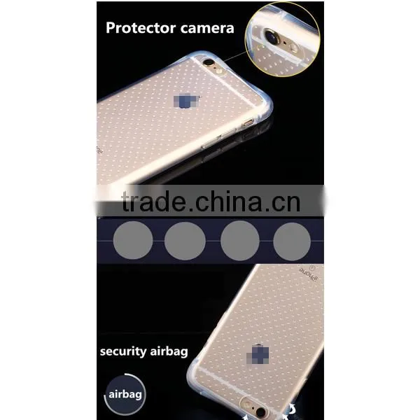 C&T Clear TPU Gel Rubber Dotted Buffer Protective Case Cover for IPhone SE Quality Choice photo-6