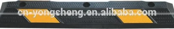 Traffic Safety Rubber Wheel Stopper