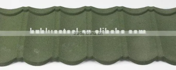 Colorful Environment Friendly Classical Stone Coated Metal Steel Roof Tile photo-3