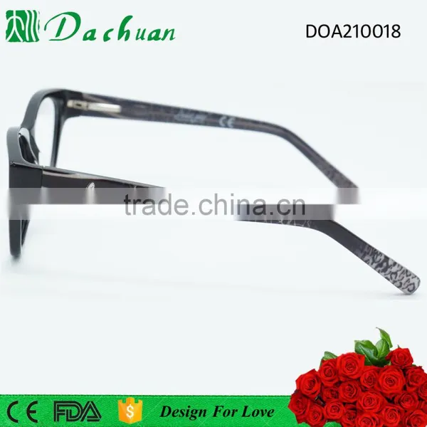2016 New Fashion Design Good Quality Handmade Acetate Spectacles Wenzhou Factory photo-3