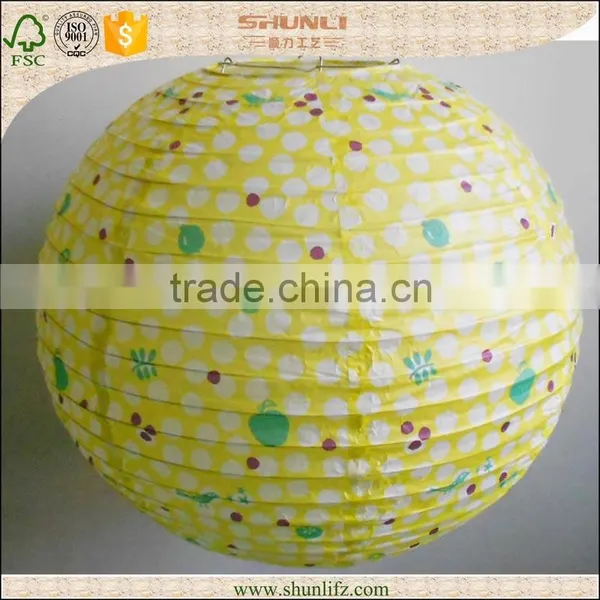 Printing Paper Led Light Iron Lantern photo-5