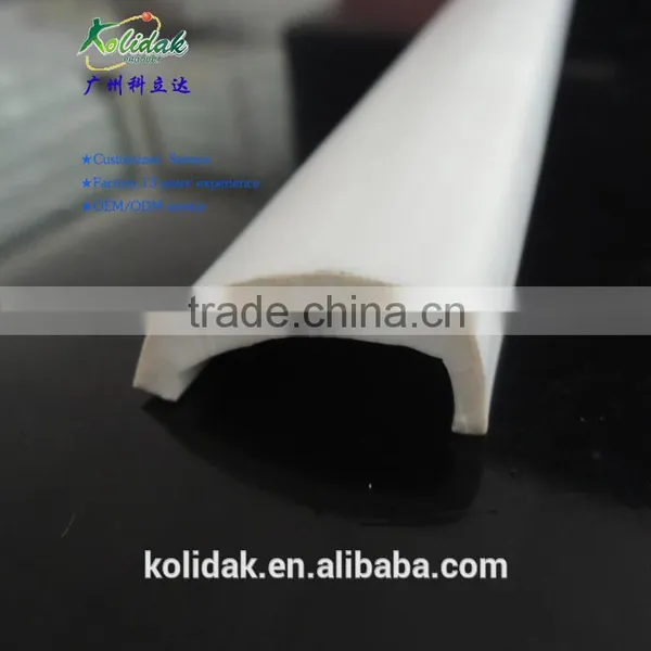 Guangzhou Arc-shaped PVC Seal Strip Plastic Extrusion photo-3