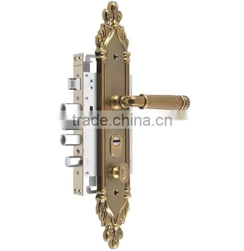 High Quality Antique Brass Plating Door Handle