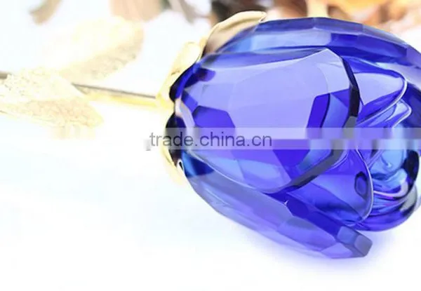 2016 Wholesale Romantic Wedding Favor Crystal Rose photo-3