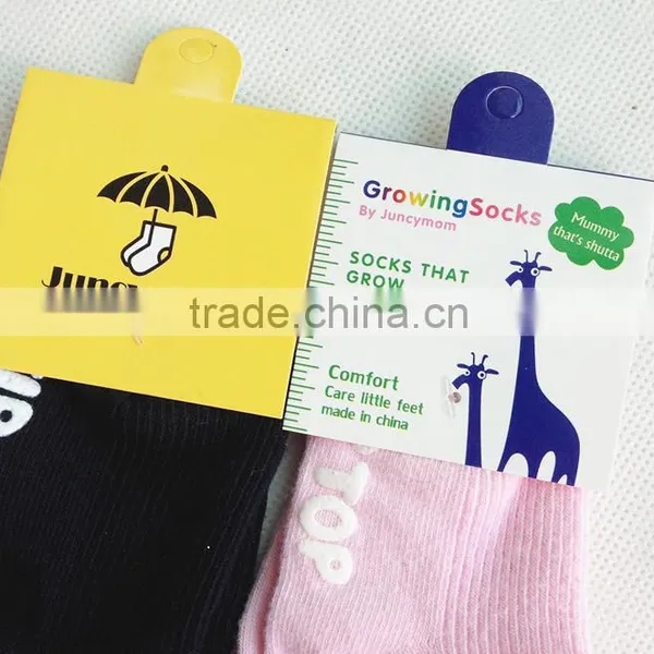 Customerized Hangtag Paper Tag Printing Sock Header Card photo-3