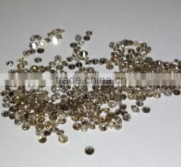 1.3-1.5mm SI-I Clarity K-L Color Natural Loose Brilliant Cut Diamond Non-treated Nonheated for Setting