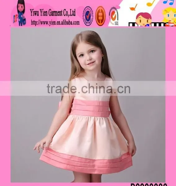 2016 New Designs Embroidered Fashion Kids Girls Dresses Princess Flower Baby Kids Party Dresses Wholesale photo-5