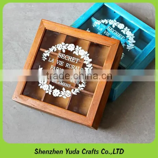Cute Designed Wooden Material Storage Box MDF Candy Container photo-3