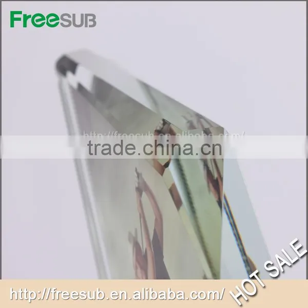 Freesub BSJ10A L120*H190*W40mm Big Ice Hill Screen Blank 3D Sublimation Personalized Crystal photo-5